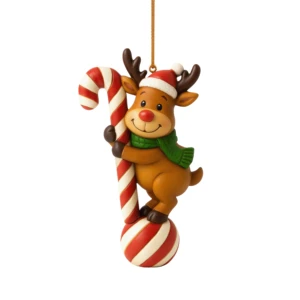 WeiVista Resin Christmas Hanging Ornaments Cartoon Decoration Figurines Handmade Hand-painted Customizable Art Collectible