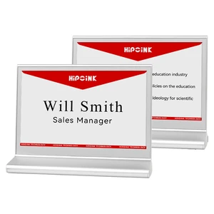 Custom 7.5Inch App Electronic Nameplate Wireless E Ink Paper Conference Meeting Table Name Card For Meeting