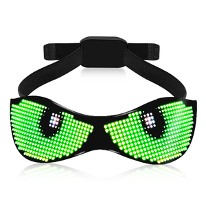 Manufacturer's New LED Party Glasses Rechargeable Battery Funny Easter New Year Valentine's Day Chinese New Year Gift