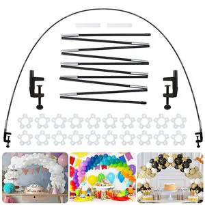 Table Balloon Arch Kit 1 Set for Different Size Tables Wedding Arch Frame with Garland Decorations for Birthday Parties Weddings