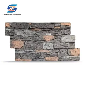 Wholesale WPC Polyurethane Lightweight Pu Stone Wall Panel Waterproof Fireproof Modern Design Household Decorative Panels