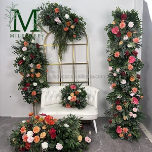 Wedding Artificial Floral Arrangement Set Table Flowers Centerpiece Party Decor Greenery Flower Runner