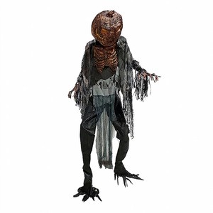 Horror Halloween Indoor Decorations Electric Pumpkin Model Halloween Decorations Ghost Shaking for Haunted Houses