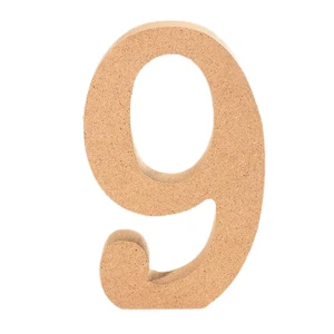AOCEAN 6 Inch Eco-Friendly Unfinished Decorative Standing Slices Indoor Wall Decor Christmas Party Sign Decoration Designable