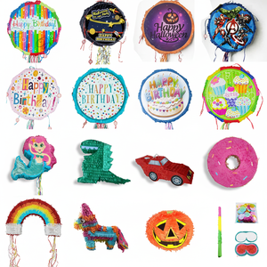 Pinata Children's Birthday Party Supplies - Party Game, Creative Fun, Candy Smashing Toy, Knockdown