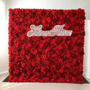 Out Door Decoration Wedding Decoration Background Wall Decor Flowers