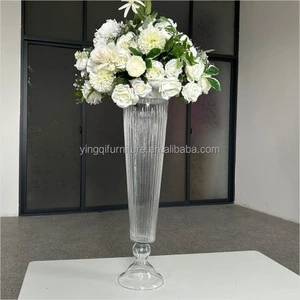 High Quality Crystal Flower Vase Wedding Table Decoration for Wedding Party or Event
