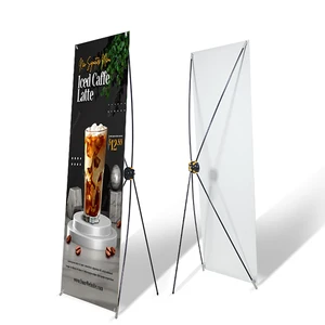 China Wholesale Factory Price PVC Roll up Banner Aluminum 80*180 cm Display Pull up Stand Banner