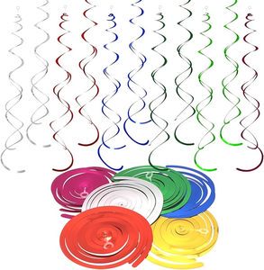 Round Shiny Swirl Decorations for Wall Decoration Party Decoration Wedding Big Events