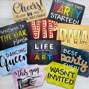 Customized Pvc Foam Board Signs Photo Booth Prop Wedding Fair Photo Booth Props Graduation Photo Booth Props