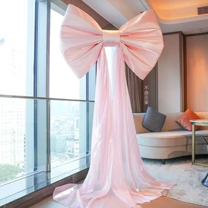 Giant Bow Oversized Wedding Decoration for Engagement Home Party Wall Backdrop Decor