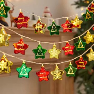 USB Courtyard Garden Christmas Tree Decoration Lights for Christmas Festival the Flickering Star of Lights