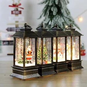 Top Sale Christmas Lantern Light Merry Christmas Decorations for Home Christmas Tree Ornaments Xmas Gifts New Year 2023