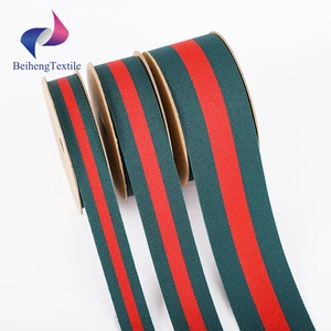 10/15/20/25/38mm Custom Designed Printed High Quality Ribbon Red and Green Christmas Ribbon