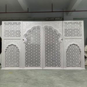 Muslim Nikah Ceremony Stage Style Frames Backdrop Wedding Decorations Indian Wedding Backdrop Acrylic Pvc Arch Backdrop Stand
