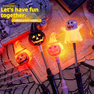 Halloween Luminous Hand Pumpkin Plastic Light Home Festival Bar Party Decoration Supplies Atmosphere Night Ornaments