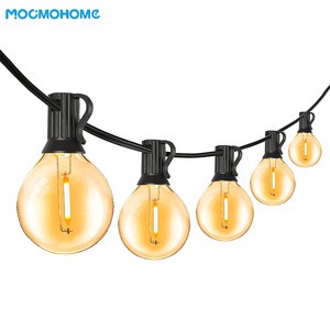 Led String Lights Poles Smart Strings Waterproof Patio Decor G40 String Light Outdoor Globe Christmas Garden Lighting