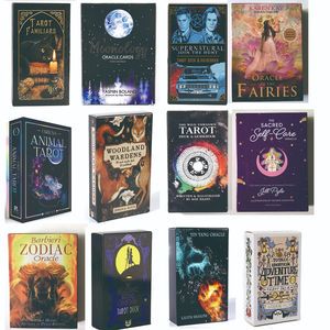 Wholesale Different English Version of Tarot Deck Oracle Cards for Party Games Suppliers Also Support Custom Tarot Decks