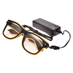 Flashing Glasses EL Wire LED Glasses Glowing Party Supplies Lighting Novelty Gift Bright Light Festival Party Glow Sunglasses