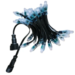 High Quality IP68 Waterproof 12CM Full Color RGB LED Point Lights DC 5V/12V 2811 Xconnect Addressable Advertising Christmas