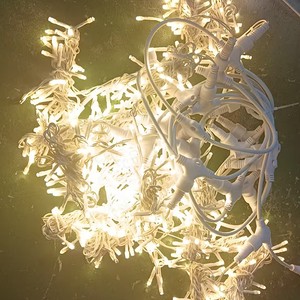 Christmas Wedding Home Party Decorative New Year LED String Lights Flash Curtain Icicle Fairy Garland Light