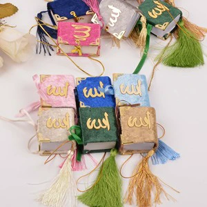 Mini Paper Quran Book for Muslim Gift-Ramadan Eid Favors & Car Hanging Decoration