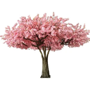Wedding Table Centerpiece Ornament Tree Silk Artificial Cherry Blossom Tree Big Fake Tree