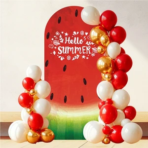 Custom Printed Eco-Friendly Graduation & New Year Party Decoration Custom Words Backdrop Stretch Fabric Arch Cloth Cover