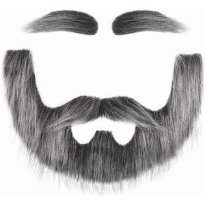 Halloween Simulation Photo Booth Props Beard Mustache Eyebrow Party Supplies for Costumes & Events
