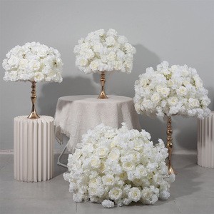 Table Flowers and Stand Decoration for Wedding Wedding Decoration Table Centerpiece Flower Artificial Flower
