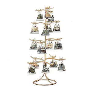 Novel Design Christmas Tree Ornament Display Stand and Hooks