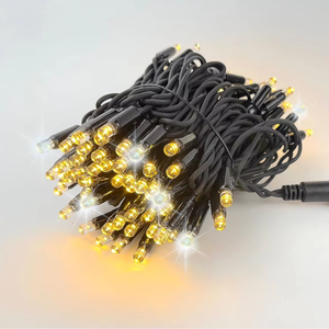 Tree Decorations Outdoor IP67 Waterproof Rubber Cable Heavy Duty Twinkle Warm Lights for Garden Christmas LED String Lights