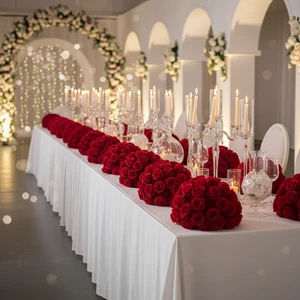 Wedding Decor Table Centerpiece Floral Arrangement Decoration Flower Ball Artificial Flower Centerpieces Flores Artificiales