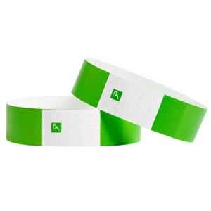 Disposable Wristbands Party Waterproof Tyvek White Paper Bracelet