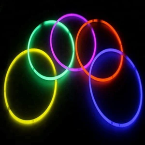 Party Favors 22'' Glow Stick Necklace for Party Supplies Glow Necklace Custom