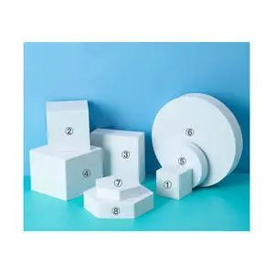 Versatile 8-in-1 Geometric Cube Foam Props for Waterproof Photography Backgrounds