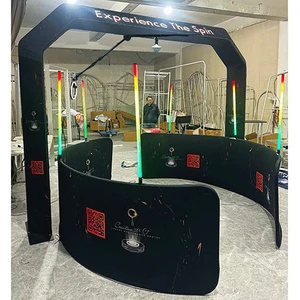 Props Selfie Inflatable Overhead 360 Photo Booth Rotating Giratorio Cabina Foto Picture Value Pack