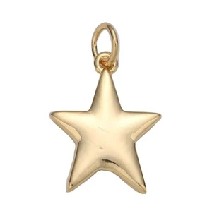 Handmade High Quality Metal Round Shaped Christmas Tree Hanging Ornaments Gold Color Home Party Decoration