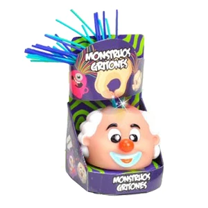 2026 Jinying Funny Hair Pulling Clown Toy with Light Sound Music Prank Novelty Gag Gift for Kids Adults Party Joke Entertainment