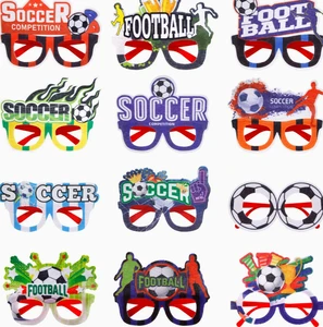 Fan glasses cheering props football-themed party decorations photo props