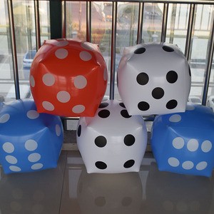 New Design Giant Inflatable Dice Kids Fun Gaming Party Supplies for bar Annual Event Game Props