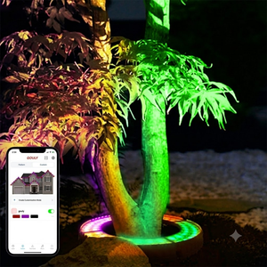 Christmas Palm Tree Lights Outdoor IP67 LED Hug Tree Light for Garden Landscape Street Artificial Palm Tree Decoration