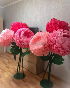 New Wedding Props Large Wedding Paper Flowers Beautiful Decoration Stage Decoration