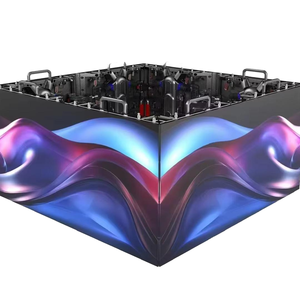 Curved Rental LED Display With Corner Locking Flexible Arc Splicing & 90° Angle Configurable LED Screen For Stage Events