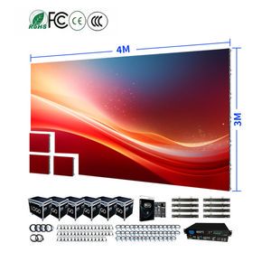 4m X 3m Complete System P2 P2.6 P2.9 P3.91 LED Display 500x500mm LED Video Wall Panel Eevent Backdrop Indoor Outdoor LED Screen
