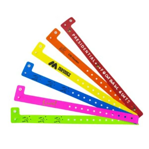 Themed Entertainment Wristbands Soft Comfortable And Customizable For Various Events