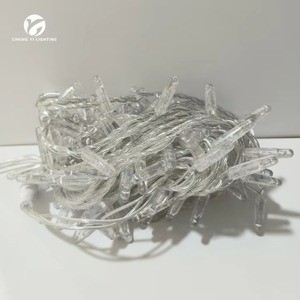 Outdoor IP65 PVC LED Christmas Lights Waterproof 10 Meter Garden String Holiday Style Decoration