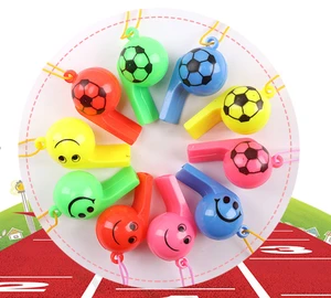 Cheering Party Gathering Promotional Smile Face Whistles Plastic Party Favors for School Events Festivals & Corporate Giveaways