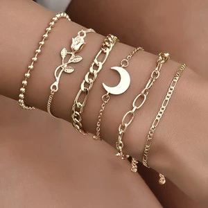 Fashion Bracelets Luxury Jewelry for Women Adjustable Gift Gold Party