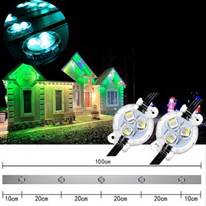 KCX Holiday RGBWIC DC12V Jellyfish Lighting UCS2904 Landscape Outdoor Waterproof Point Light Permanent Christmas Holiday Lights